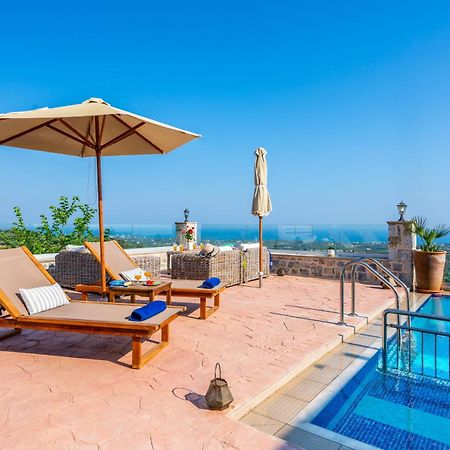 New Villa Kantifes 4 Families Or Couples With Private Pool & Bbq Kirianna Exterior foto
