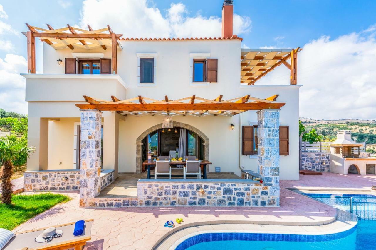 New Villa Kantifes 4 Families Or Couples With Private Pool & Bbq Kirianna Exterior foto