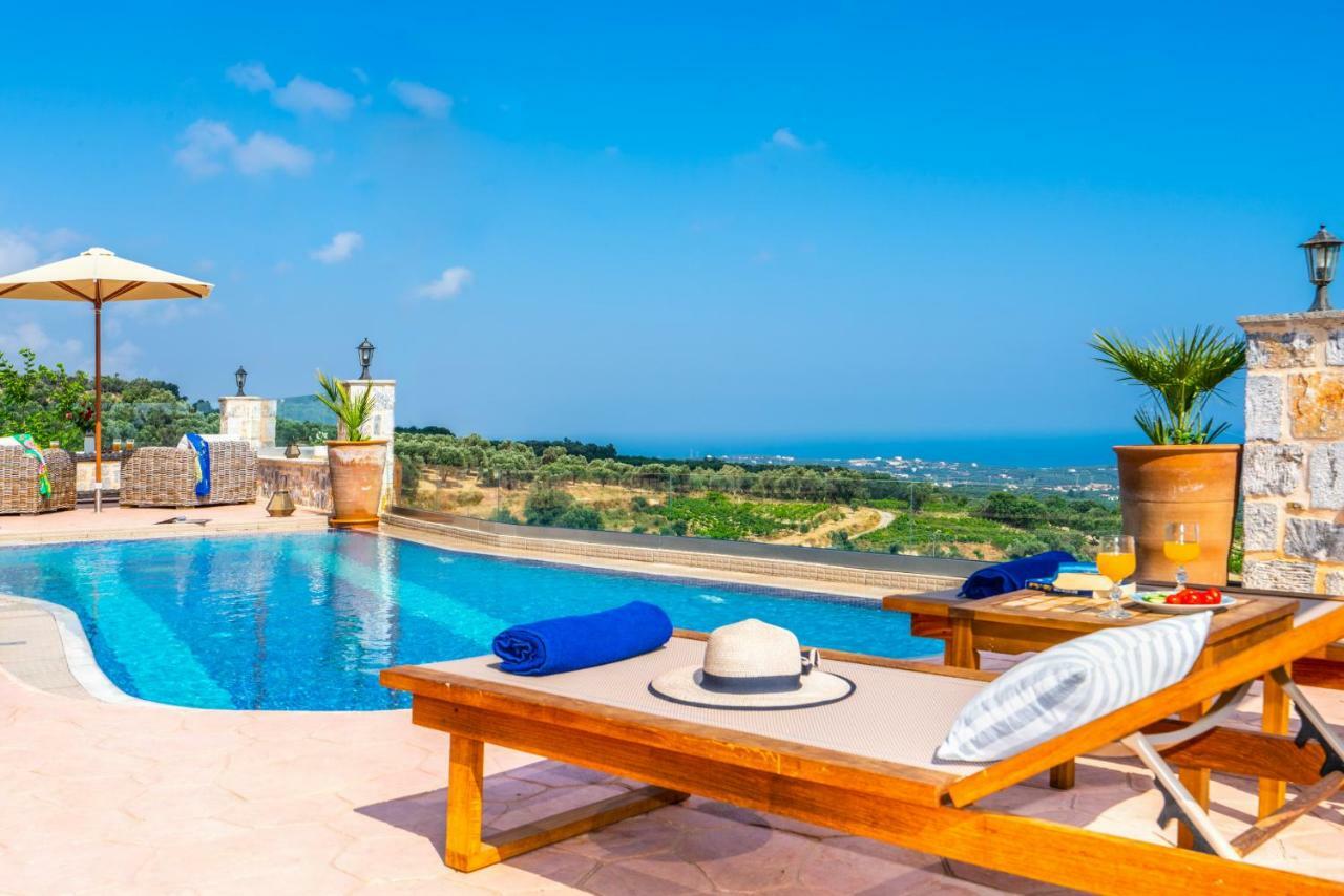 New Villa Kantifes 4 Families Or Couples With Private Pool & Bbq Kirianna Exterior foto